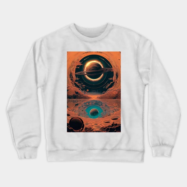 Event Horizon Crewneck Sweatshirt by EsoteraArt